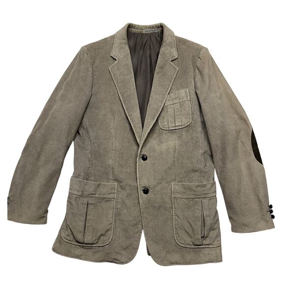 VTG Brad Whitney Men's Corduroy Western Blazer Jacket Sport Coat 70s Sz 40L - Picture 1 of 16
